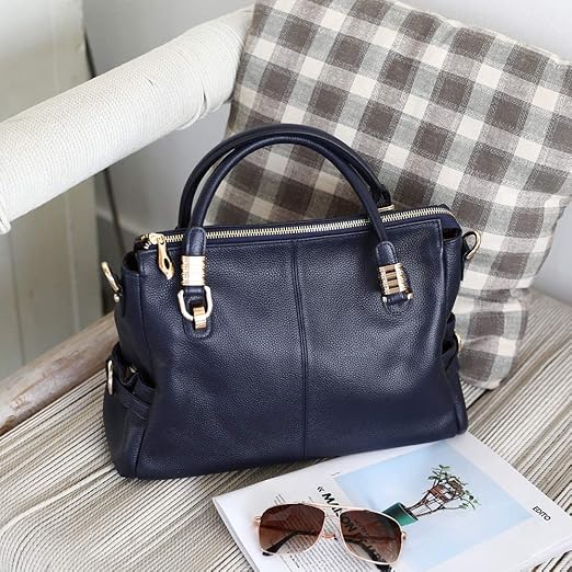 Kattee Soft Women Genuine Leather Purses and Handbags Satchel Tote Shoulder Bag