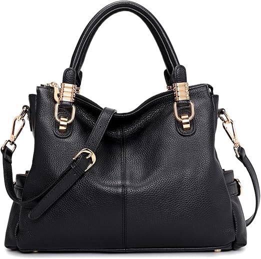 Kattee Soft Women Genuine Leather Purses and Handbags Satchel Tote Shoulder Bag