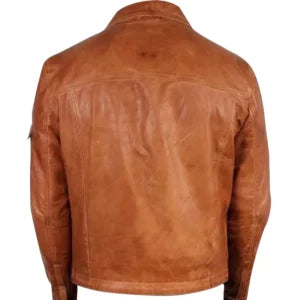 Men Cafe Racer Retro Moto Jacket